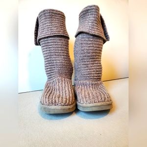 Ugg knit sweater boots